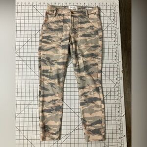 Dear John Women’s Size 25 Sage Camo Giselle Skinny Jeans